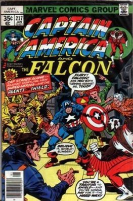 Captain America #217
