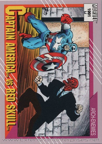 Captain America vs Red Skull #115