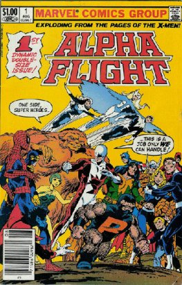 Alpha Flight #1 (Newsstand)