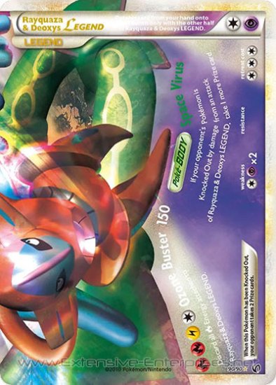 Rayquaza & Deoxys LEGEND (#090)