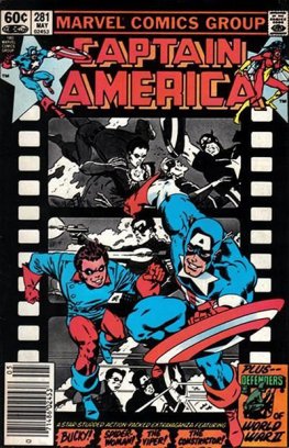 Captain America #281 (Newsstand Edition)