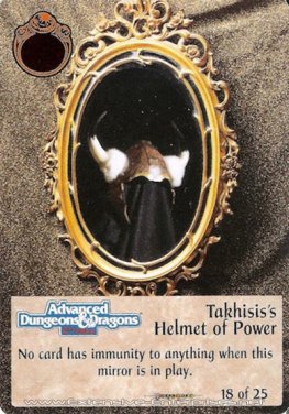 Takhisis's Helmet Power