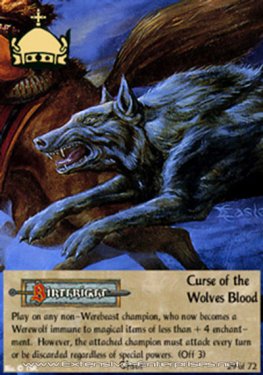 Curse of the Wolves Blood