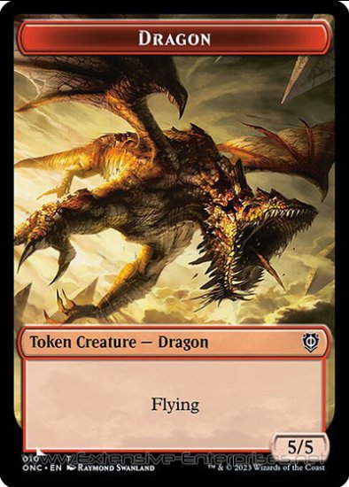 Dragon (Commander Token (#010)