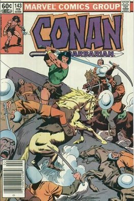 Conan the Barbarian #143 (Newsstand Edition)