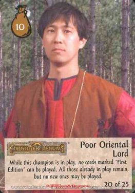 Poor Oriental Lord