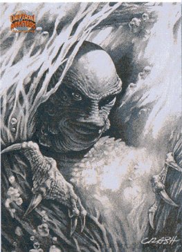 The creature, a prehistoric manphibian, dwells in the mys... #69