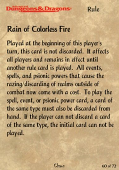 Rain of Colorless Fire