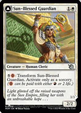 Sun-Blessed Guardian / Furnace-Blessed Conqueror (#038)