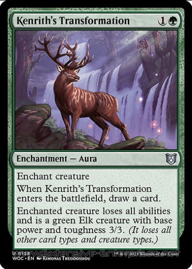Kenrith\'s Transformation (Commander #128)