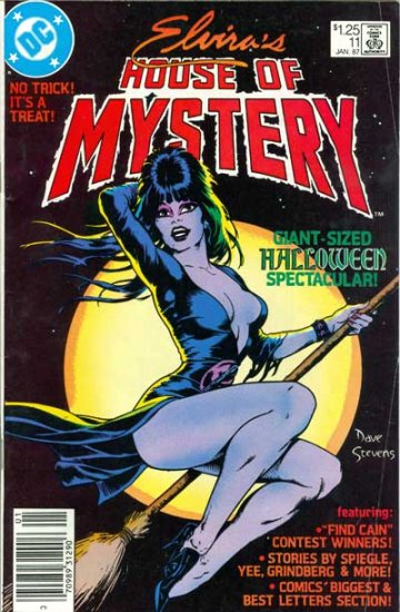 Elvira\'s House of Mystery #11