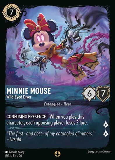 Minnie Mouse: Wild-Eyed Diver (Deep Trouble (#012)
