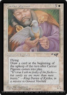 Carrier Pigeons (- King Darien)
