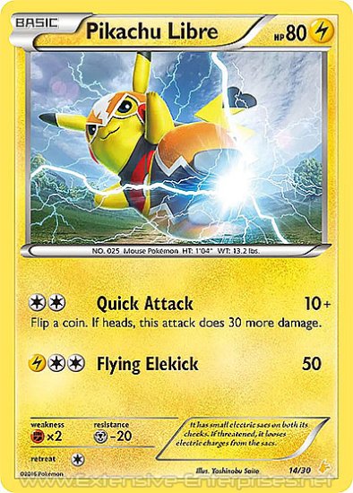 Pikachu Libre (Pikachu Libre #014)