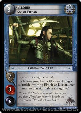 Elrohir, Son of Elrond