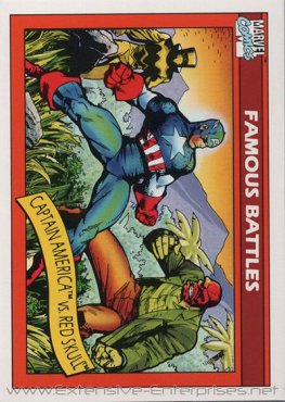 Captain America vs. Red Skull #97