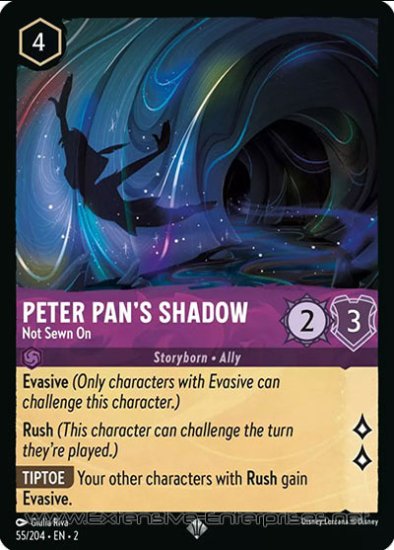 Peter Pan\'s Shadow: Not Sewn On (#055)