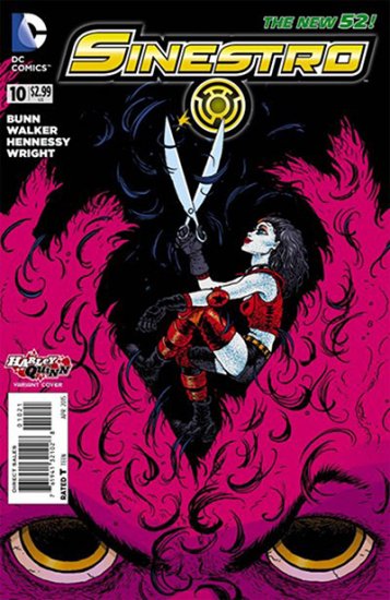 Sinestro #10 (Harley Quinn Variant) - Click Image to Close