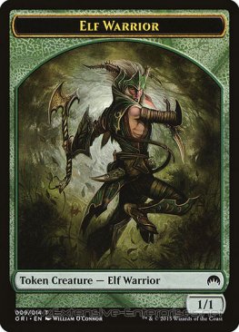 Elf Warrior (Token #009)