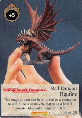 Red Dragon Figurine
