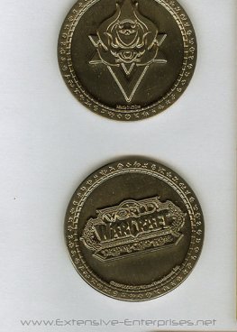 World of Warcraft Promotional Metal Coin