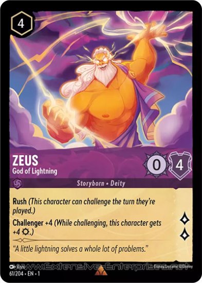 Zeus: God of Lightning (#061)