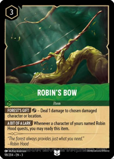 Robin\'s Bow (#098)
