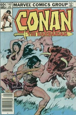 Conan the Barbarian #142 (Newsstand Edition)