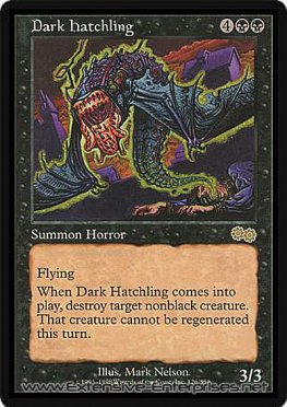 Dark hatchling