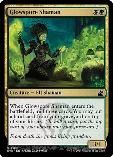 Glowspore Shaman (#184)