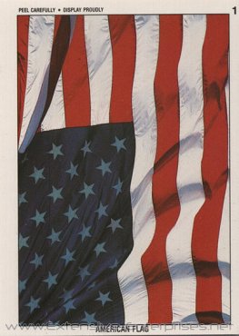 American Flag #1 (Sticker)