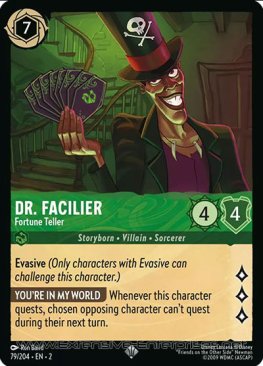 Dr. Facilier: Fortune Teller (#079)