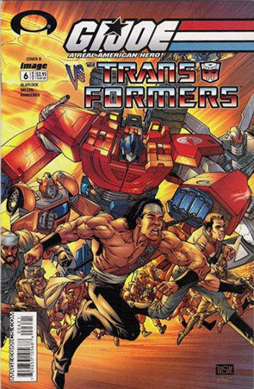 G.I. Joe vs. Transformers #6 (Miller \"B\" Variant)