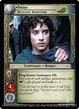 Frodo, Reluctant Adventurer