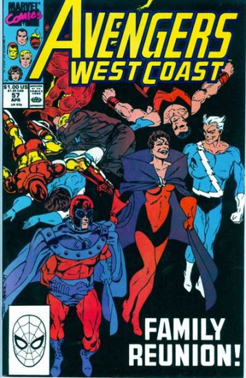 Avengers West Coast #57