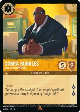 Cobra Bubbles: Just a Social Worker (#004)