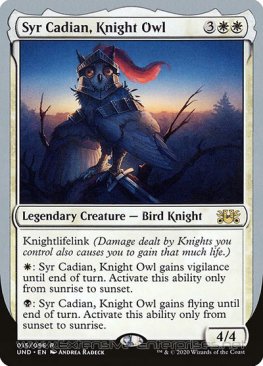 Syr Cadian, Knight Owl (#015)