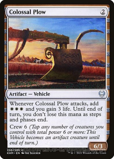Colossal Plow (#236)