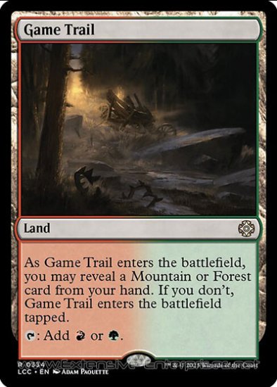 Game Trail (Commander #334)
