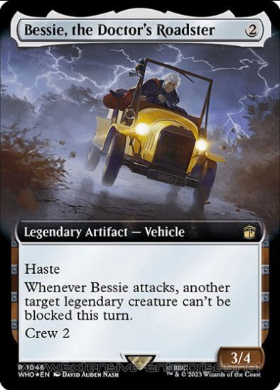 Bessie, the Doctor\'s Roadster (#1046)