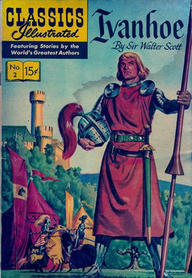 Classics Illustrated #2 Ivanhoe (HRN 153)
