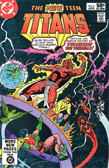 New Teen Titans, The #6 (Direct) - Click Image to Close