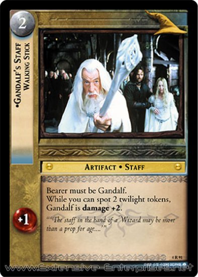 Gandalf\'s Staff, Walking Stick