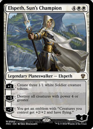 Elspeth, Sun\'s Champion (Commander #062)