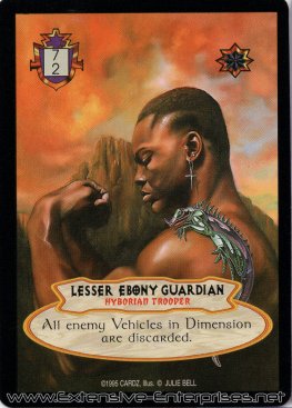 Lesser Ebony Guardian