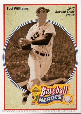 Ted Williams: 1947 Second Triple Crown