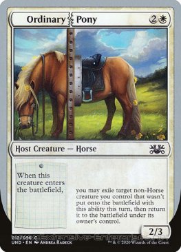 Ordinary Pony (#012)