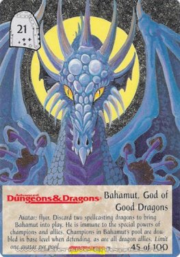 Bahamut, God of Good Dragons