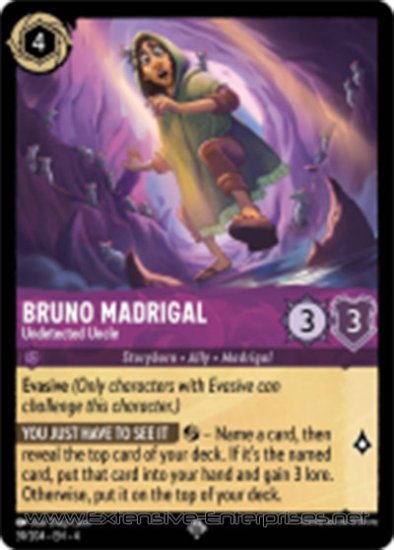Bruno Madrigal: Undetected Uncle (#039)