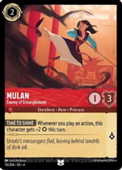 Mulan: Enemy of Entanglement (#115)